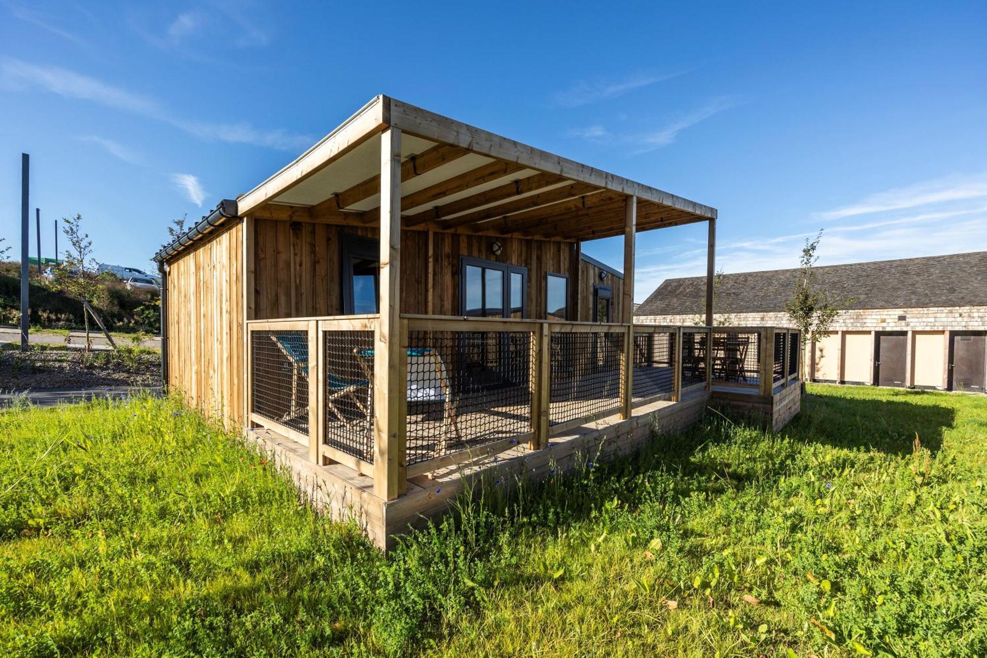 Camping Domaine Saane Et Mer Quiberville Exterior foto