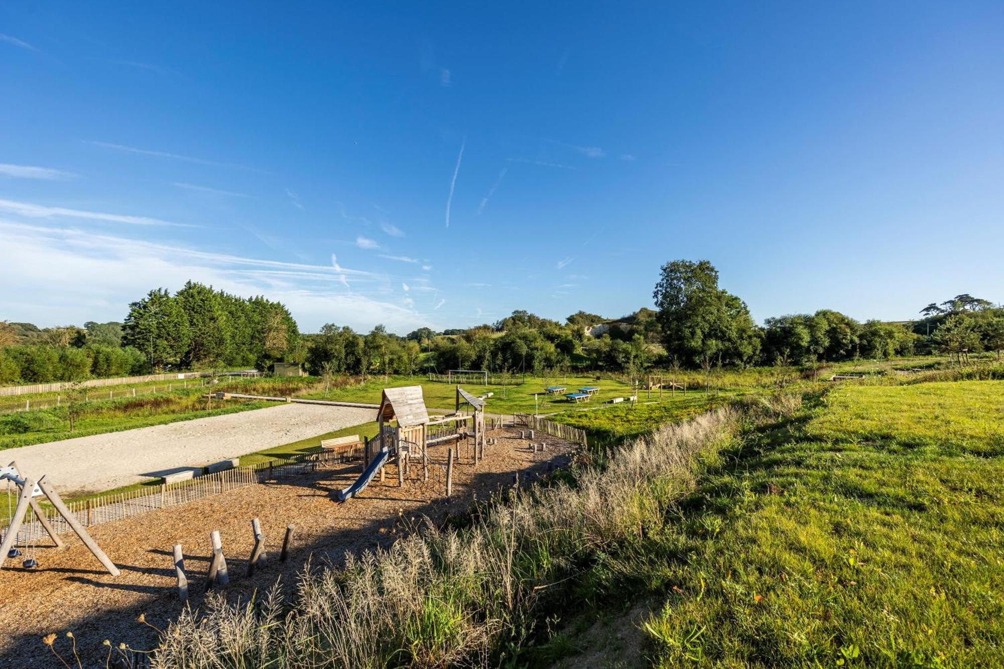 Camping Domaine Saane Et Mer Quiberville Exterior foto