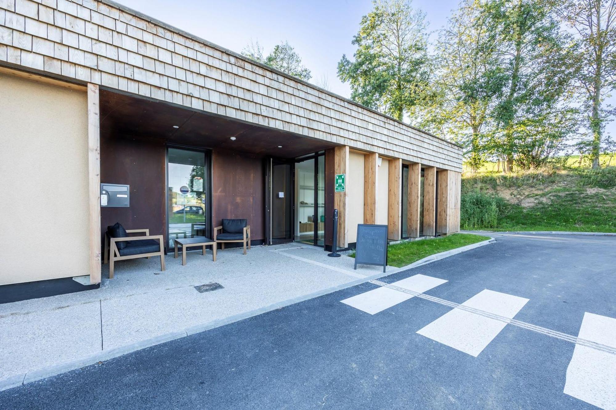 Camping Domaine Saane Et Mer Quiberville Exterior foto