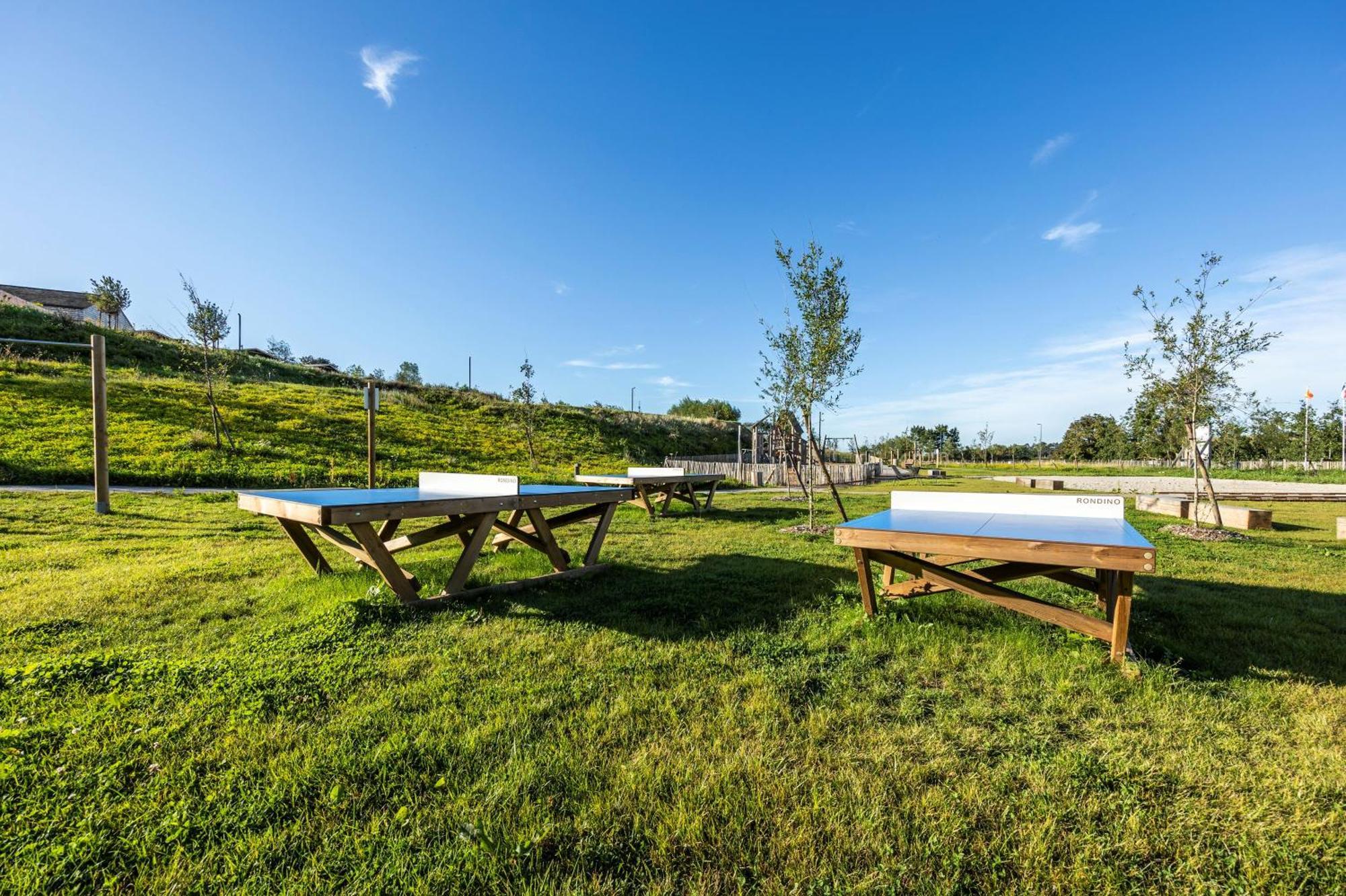 Camping Domaine Saane Et Mer Quiberville Exterior foto