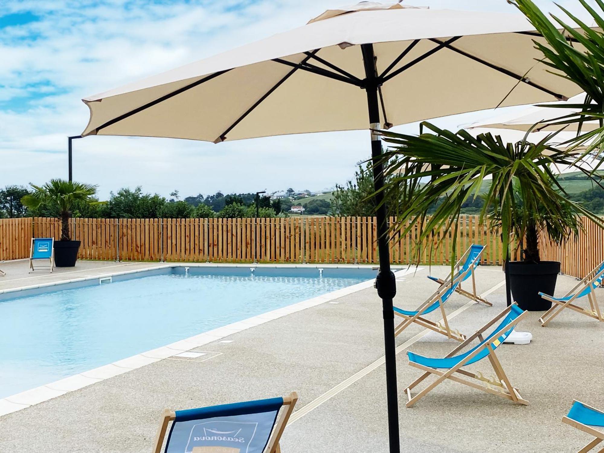 Camping Domaine Saane Et Mer Quiberville Exterior foto